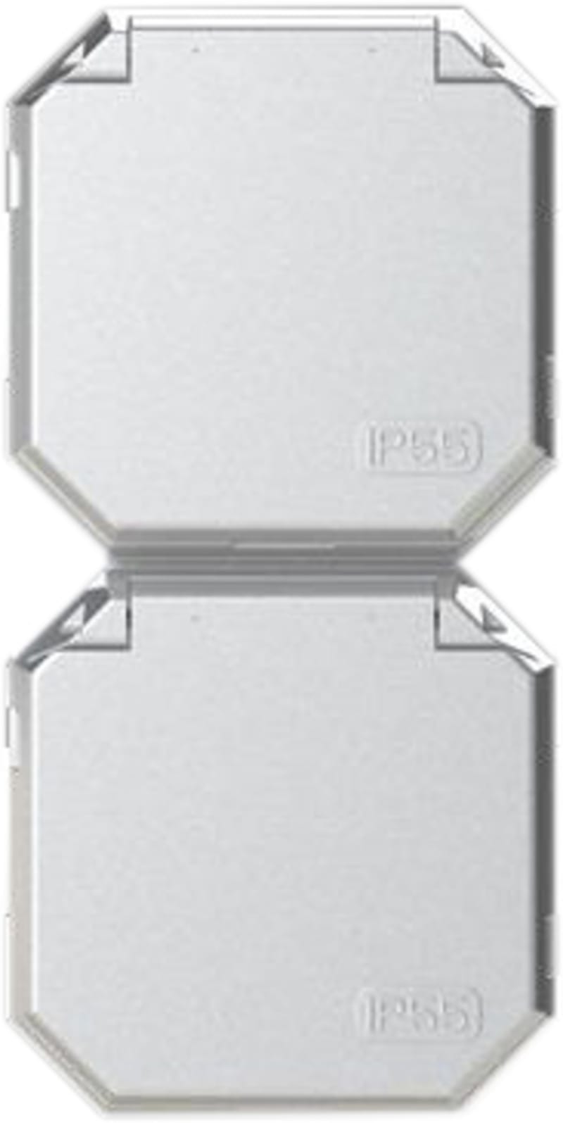 Garant Double Socket with Cover Lacquered IP55 (2CHN182375C4039)