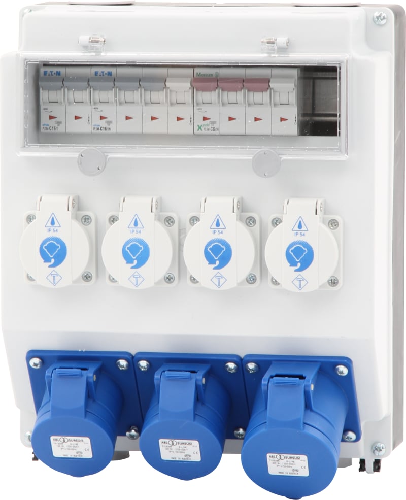 Combination Box - Wall Distribution Unit 32 A 230 V 00124 (1570722)