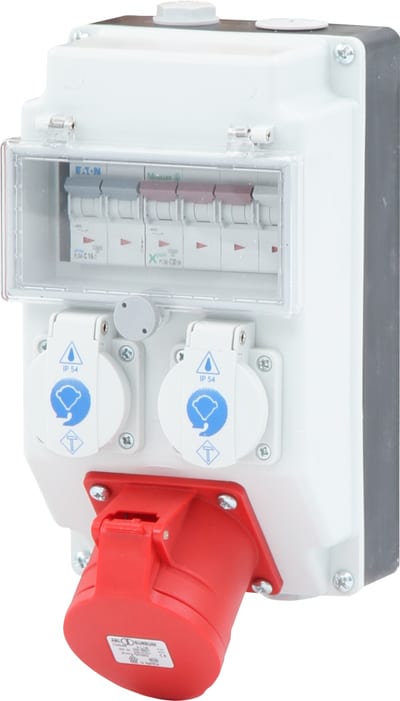 Combination Box - Wall Distribution Unit 32 A 400 V 00102