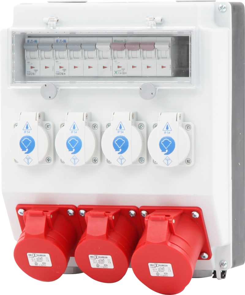Combination Box - Wall Distribution Unit 32 A 400 V 00124 (1570752)