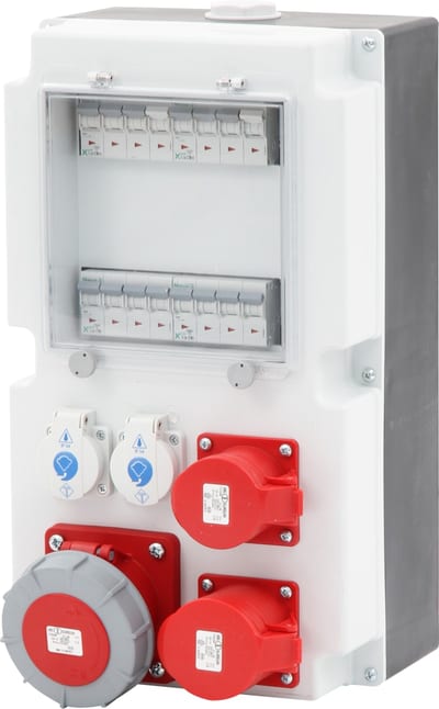 Combination Box - Wall Distribution Unit 63 A 400 V 01112