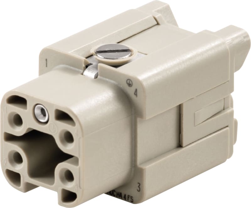 Weidmüller Industrial Connectors from Weidmüller HDC HA 4 FS