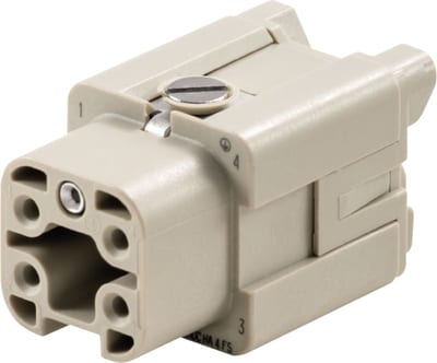 Weidmüller Industrial Connectors from Weidmüller HDC HA 4 FS