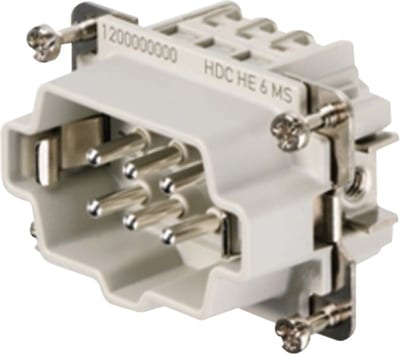 Weidmüller Industrial Connectors from Weidmüller HDC HE 6 MS