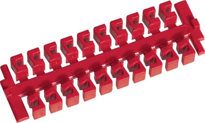 Locking element 20/block