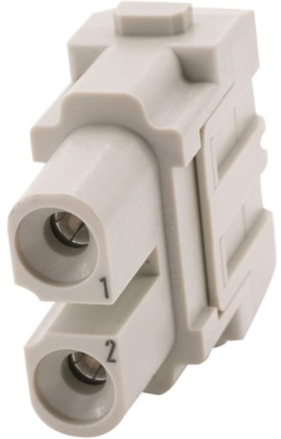 Han 40A axial module, female 2,5-8 mm²