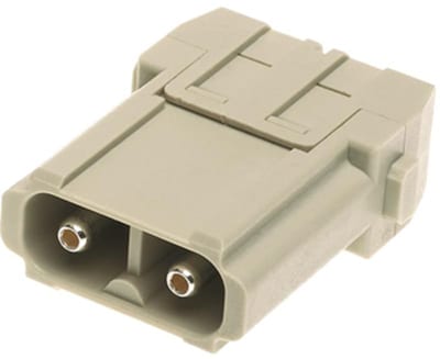 Han 40A axial module, male 6-10 mm²