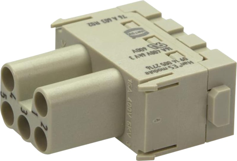 Han ES module, cage clamp female (09140052716)