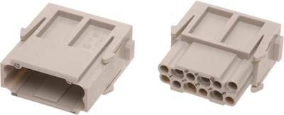 Han DD module, crimp male