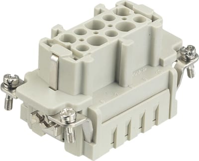 Han 10E insert female crimp