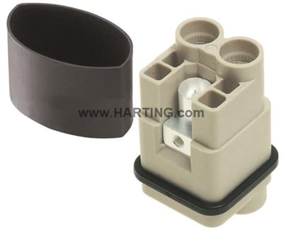 Han Q 2/0-BU HV 4-6 mm² (10 mm² opt.)