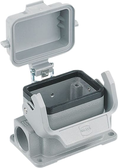 Han B Base SM HC 1 Lever Metal Cover M25