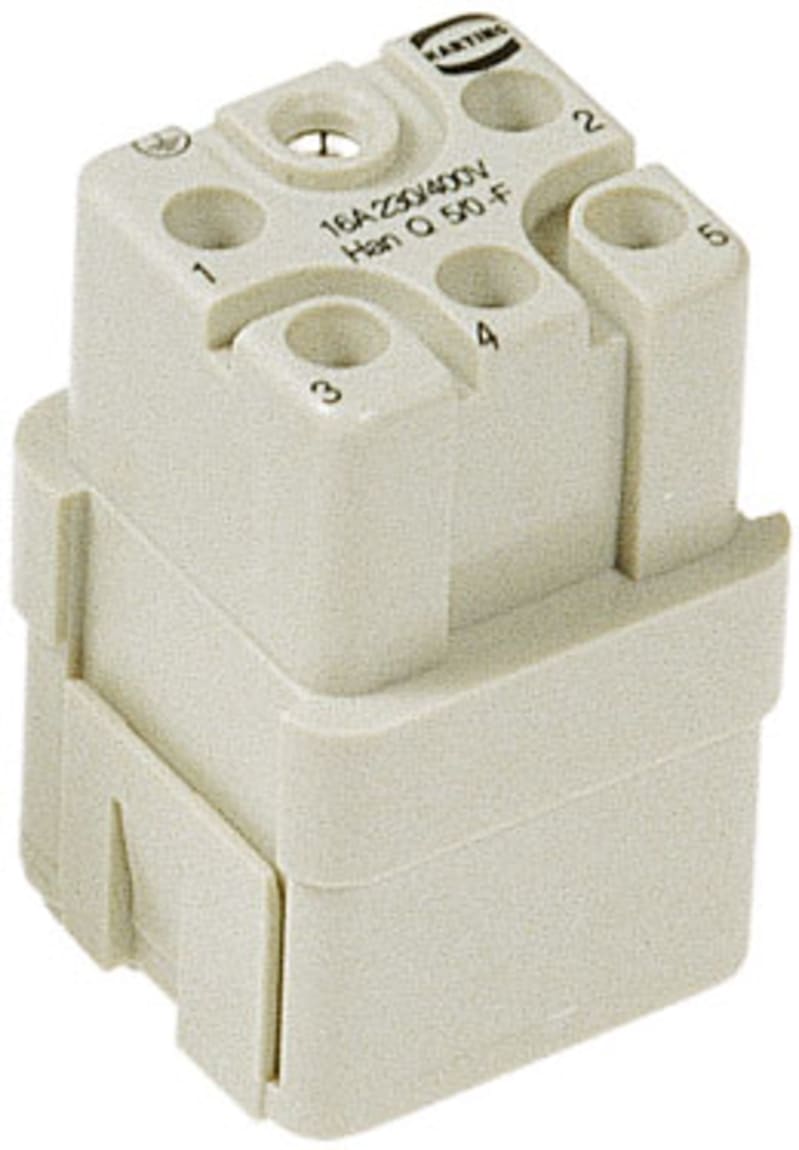 Han Q 5/0 Female Insert Crimp (09120053101)