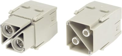 Han 100A axial module, female 16-35 mm²