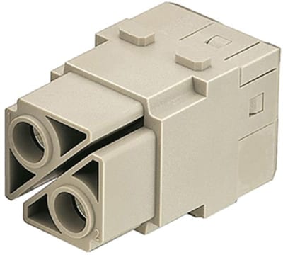Han 100A axial module, female 10-25 mm²