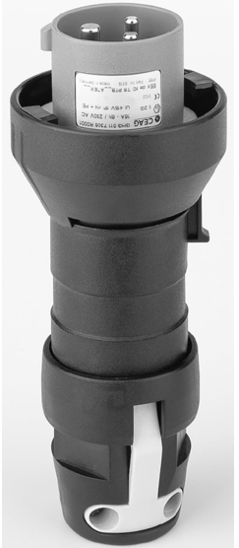 Ex-e plug 4-pole 400V 16A (ghg 511 7406 R0001)