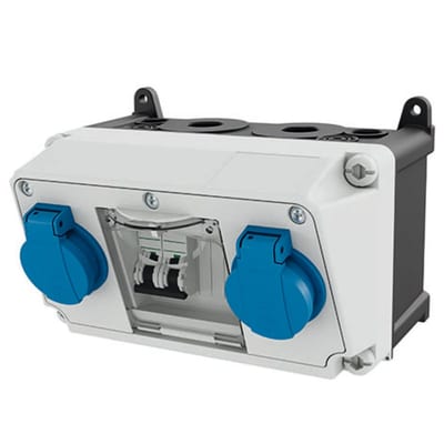 AMAXX-socket distribution box, IP44 (910943)