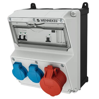 AMAXX-socket distribution box, IP44 (925204)