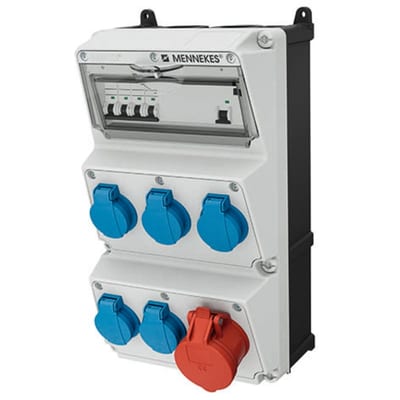 AMAXX-socket distribution box, IP44 (938485)