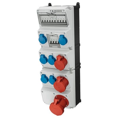 AMAXX-socket distribution box, IP44 (957148)