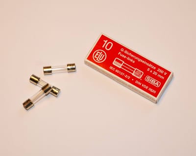 Glass Fuse 5X20 250V T 2A