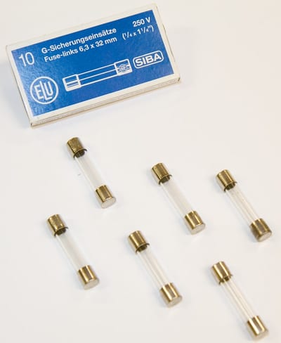 Fuse glas 6X32 250V K0,315A