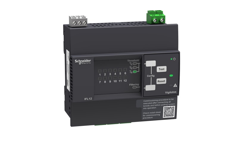 Schneider Electric Vigilohm IFL12 Insulation Fault Locator 12-Channel (IMDIFL12)