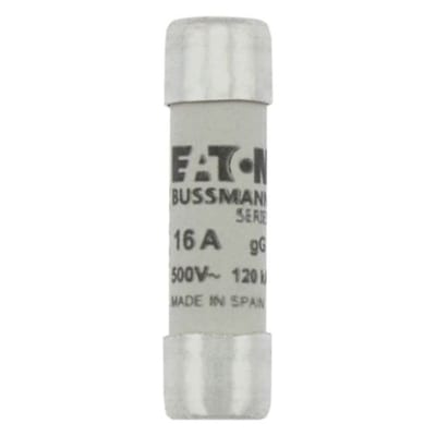 Cylindrical Fuse 10X38, 16A