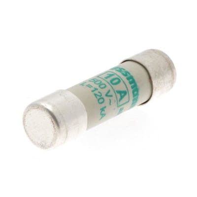 Cylindrical Fuse 10X38MM, 10A (C10M10)