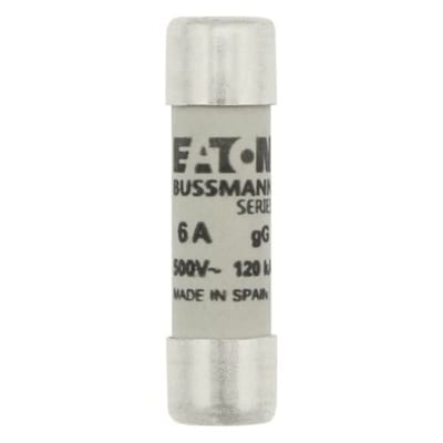 Cylindrical Fuse 10X38MM, 6A (C10G6)