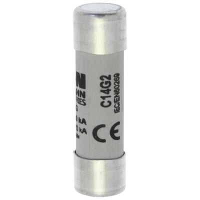 Cylindrical Fuse 14X51MM, 2A