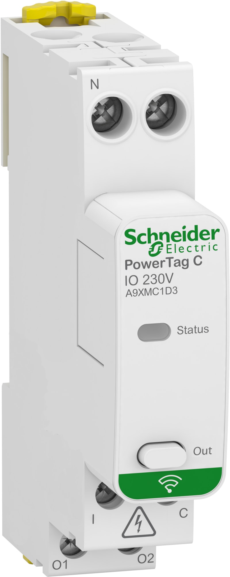 Schneider Electric PowerTag C IO 230V digital input output module A9XMC1D3