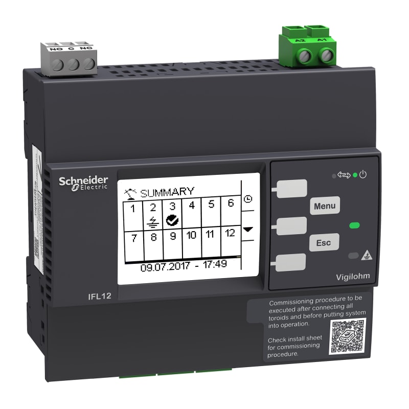 Vigilohm 12CH. LOC. MODB. 110-440VAC/DC (IMDIFL12C)