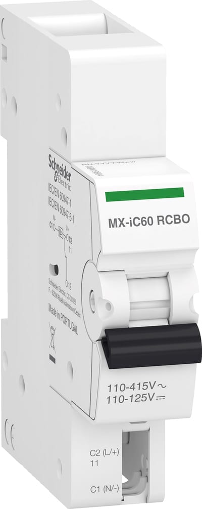 Schneider Electric Acti9 A9A19805 MX Shunt Trip Release for iC60 RCBO, 110-415 V AC