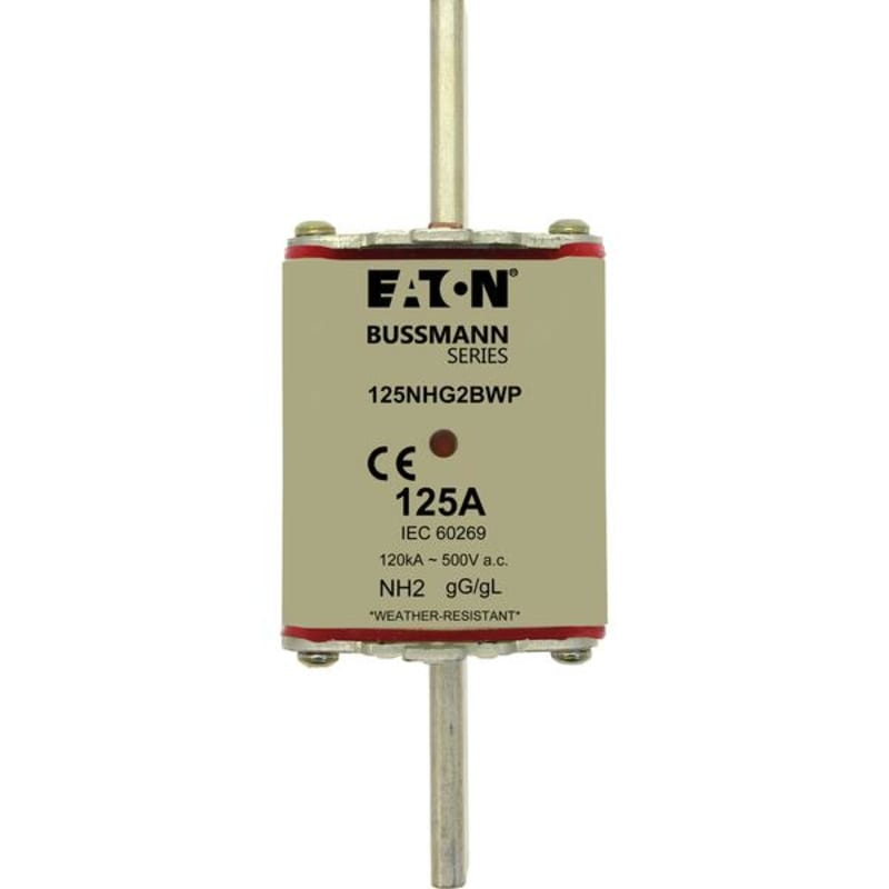 Weather-resistant NH fuse (125NHG2BWP)