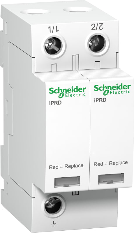 Schneider Electric IPRD20R modular surge arrester - 2P - IT - 460V - with remote transfert A9L20221