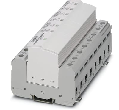 Phoenix Contact Type 1+2 Special Combined Lightning Current and Surge Arrester, Plug-In