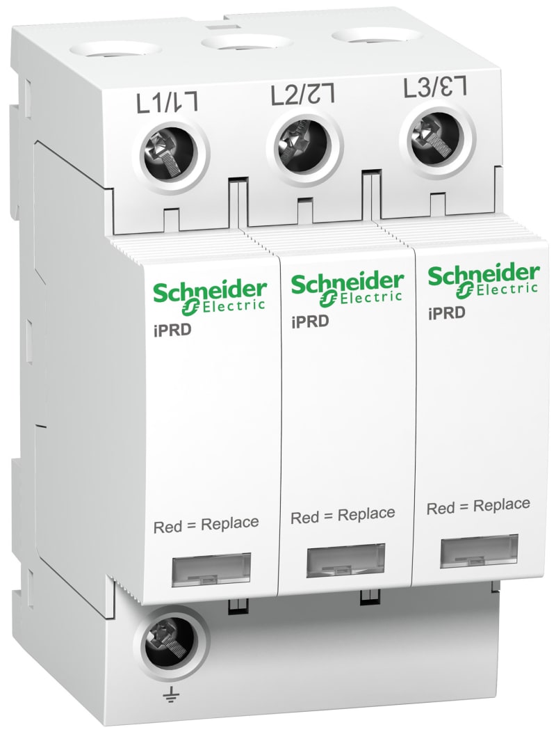 Schneider Electric IPRD8 modular surge arrester - 3P - 350V A9L08300