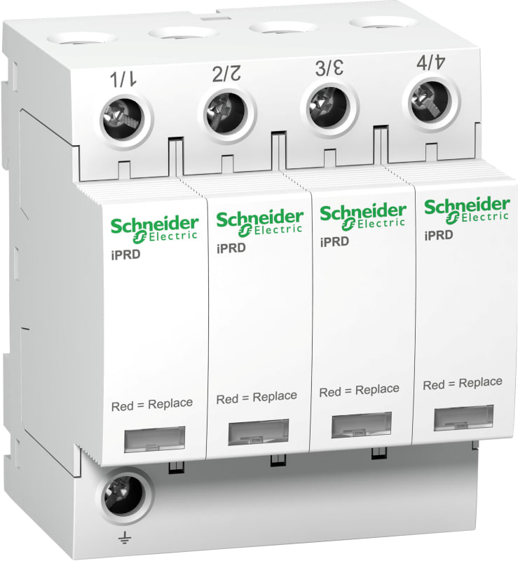 Schneider Electric IPRD20 modular surge arrester - 4P - 350V A9L20400