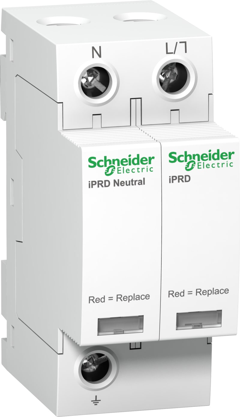 Schneider Electric IPRD40 modular surge arrester - 1P + N - 350V A9L40500