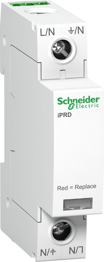 Schneider Electric IPRD65R modular surge arrester - 1P - 350V - with remote transfert A9L65101
