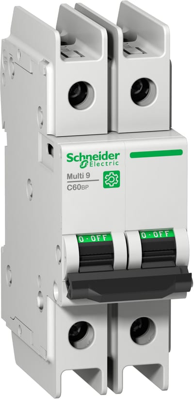 Schneider Electric Multi 9 - C60BP - MCB - 2P - 6 A - C Curve - 480Y/277 V - 10 kA - UL 489 M9F42206