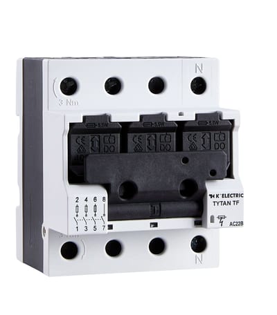 Fused load-break switch Tytan 3-P 10A