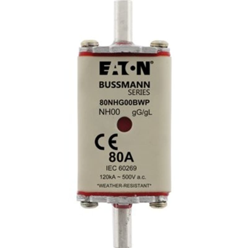 NH00 fuse 80A weatherproof (80NHG00BWP)