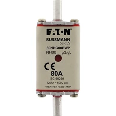 NH00 fuse 80A weatherproof