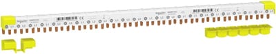 Schneider Electric comb busbar, ACTI9, 3P+N balanced, 9 mm pitch, 24 modules, 80 A A9XPC724