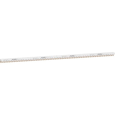 Schneider Electric comb busbar, ACTI9, 3P+N balanced, 9 mm pitch, 48 modules, 80A A9XPC748