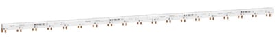 Schneider Electric comb busbar, ACTI9, 3L+N balanced with Aux and Vigi, 9 mm pitch, 48 modules, 80 A A9XPV748