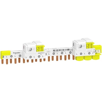 A9 Comb busbar with connectors 1PN 12MOD