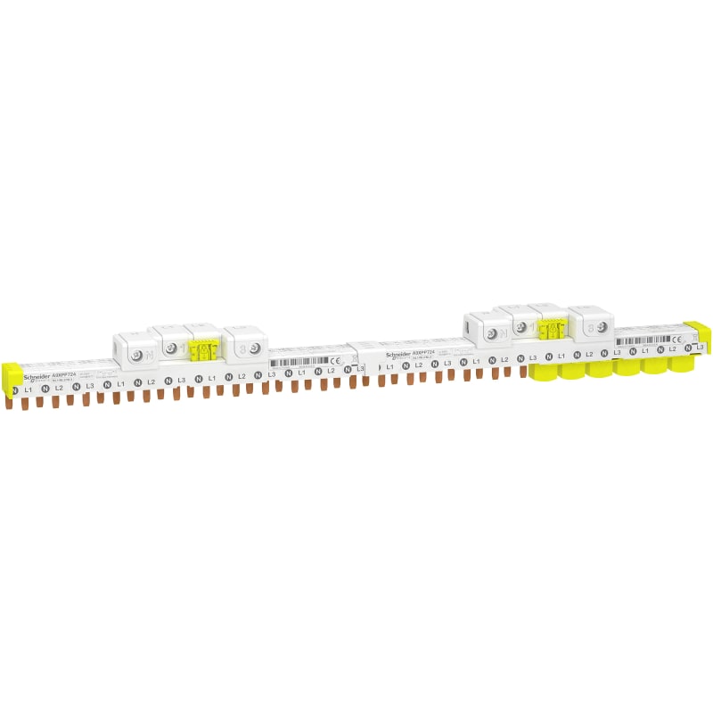 A9 Comb busbar with connectors 3PN 24MOD (A9XPP724)